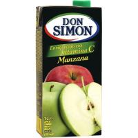 Zumo de manzana DON SIMON, brik 1 litro