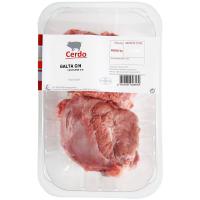 Carrilleras de cerdo con hueso EROSKI, bandeja aprox. 600 g