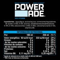 Bebida isotónica Ice Storm POWERADE, botellín 50 cl