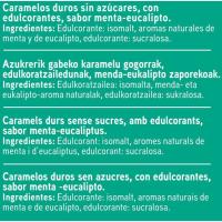 Caramel sense sucre de menta EROSKI, bossa 90 g