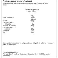 Pebrot escalivat FERRER, 340 g