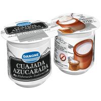 Cuajada azucarada DANONE, pack 2x135 g