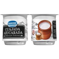 Cuajada azucarada DANONE, pack 2x135 g