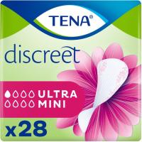 Protector incontinència ultra mini TENA DISCREET, paquet 28 u