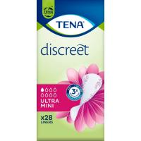 Protector incontinència ultra mini TENA DISCREET, paquet 28 u