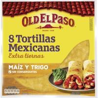 Torteta de blat de moro OLD EL PASO, paquet 335 g