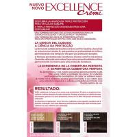 Tinte castaño oscuro N.3 EXCELLENCE, caja 1 ud
