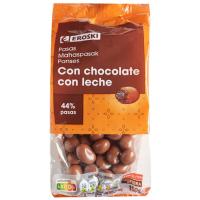 Pansa sultana amb xocolata amb llet EROSKI, bossa 150 g