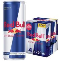 Bebida energética RED BULL, pack 4x25 cl