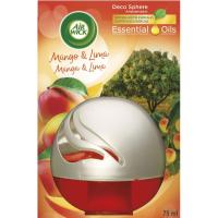 Ambientador mango y lima AIR WICK DECO SPHERE, pack 1 ud