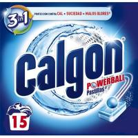 CALGON ANTICAL LAVADORA PASTILLAS C/15 UD