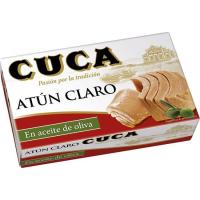 Tonyina clara en oli d`oliva CUCA, llauna 112 g