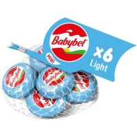 Queso light MINIBABYBEL, 6 uds., malla 120 g