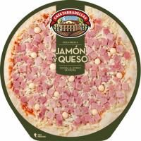 Pizza de jamón-queso CASA TARRADELLAS, 1 ud., 405 g