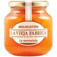 Mermelada de melocotón LA VIEJA FABRICA, frasco 350 g 