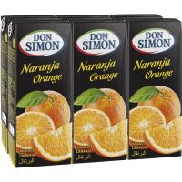 Suc de taronja DON SIMON, pack 6x20 cl