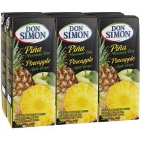 Zumo de piña-uva DON SIMON, pack 6x20 cl