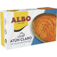 Atún claro picantona ALBO, lata 112 g