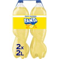 Refresco de limón FANTA, pack 2x2 litros