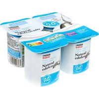 yogur líquido desnatado natural 0%, pk-6