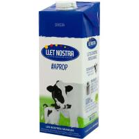 Llet sencera LLET NOSTRA, brik 1 litre