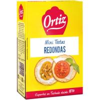 Mini tostas redondas ORTIZ, caja 100 g