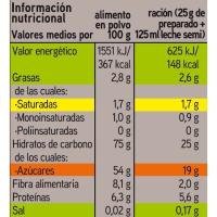 Preparat de cacau a la tassa EROSKI, paquet 400 g