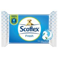 Papel higiénico húmedo SCOTTEX, recambio 38 uds