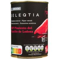 Pebrot de piquillo D.O. Lodosa EROSKI SELEQTIA, llauna 350 g