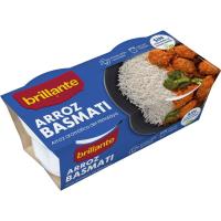 Vasitos de arroz basmati BRILLANTE, pack 2x125 g