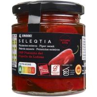 Pebrot de piquillo D.O. Lodosa EROSKI SELEQTIA, flascó 205 g