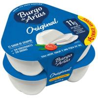 Formatge fresc natural BURGO DE ARIAS, pack 6x72 g