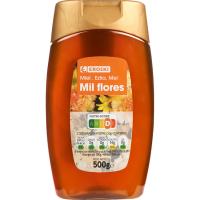 Mel de bresca zero degoteig EROSKI, dosificador 500 g