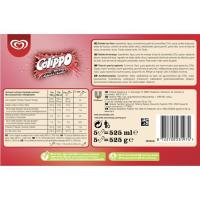 Helado de fresa CALIPPO, 5 uds, caja 525 g