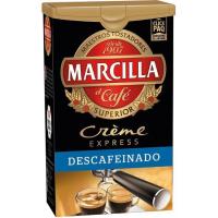 Café express mezcla descafeinado MARCILLA, click pack 250 g