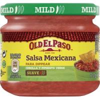 Salsa mexicana de tomàquet-ceba-pim. OLD EL PAS, flascó 312 g