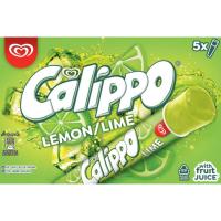 Gelat de llima-llimona CALIPPO, 5 u, caixa 525 g