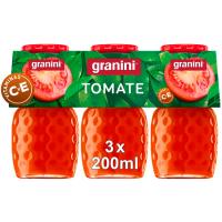 Zumo de tomate GRANINI, pack 3x20 cl