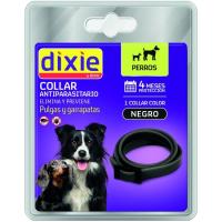 Collar negro insecticida para perro DIXIE, pack 1 ud