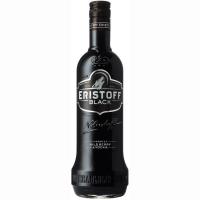 Vodka negro ERISTOFF, botella 70 cl