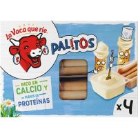 Bastonets de formatge LA VACA QUE RIE, 4 u., caixa 140 g