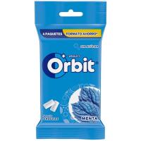 Xiclet de menta en dragea ORBIT, pack 4x14 g