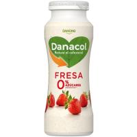 Danacol per a beure sabor maduixa DANONE, pack 6x100 ml