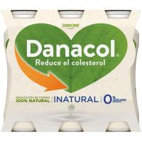 Danacol per beure natural DANONE, pack 6x100 ml