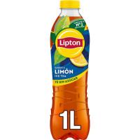 Té negro limón LIPTON, botella 1 litro