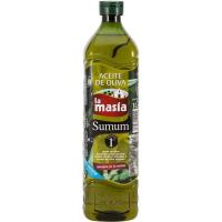 Aceite de oliva Sumum LA MASIA, botella 1 litro