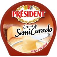 Crema de formatge semicurat PRESIDENT, terrina 125 g