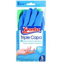 Guant triple capa talla petita SPONTEX, pack 1 parell