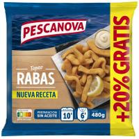 Rabas PESCANOVA, bolsa 400 g