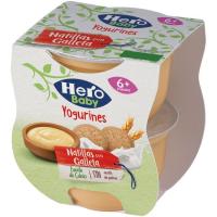 Merienda de galleta HERO, pack 2x130 g